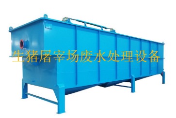 生豬屠宰場廢水處理工藝流程、設備及方案